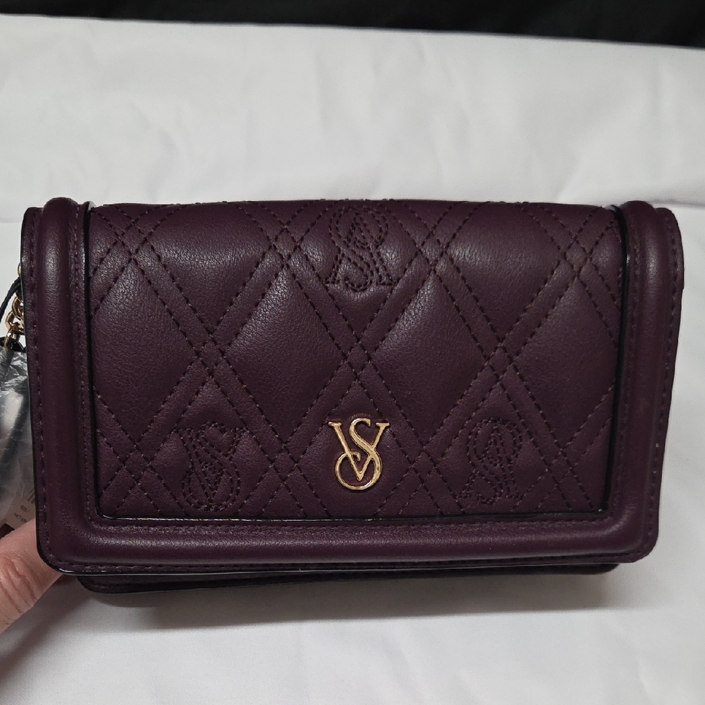 Victoria's Secret Purple Quilted Women's Bag